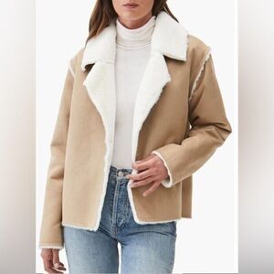 Michael Stars Faux Shearling Jacket